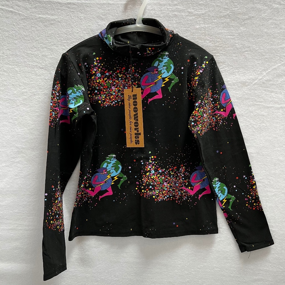 Nooworks Cosmic Ladies Turtleneck NWT